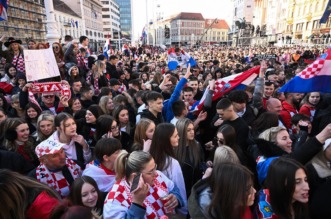 Zagreb: Svečani doček rukometaša nakon osvojenog srebra na Svjetskom prvenstvu