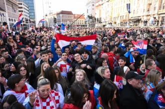 Zagreb: Svečani doček rukometaša nakon osvojenog srebra na Svjetskom prvenstvu