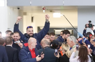 Zagreb: Rukometaši sletjeli u zračnu luku nakon osvojenog srebra na Svjetskom prvenstvu