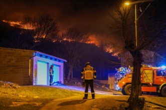 Požar koji je  poslijepodne izbio podno Učke sad je pod kontrolom