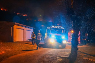 Požar koji je  poslijepodne izbio podno Učke sad je pod kontrolom