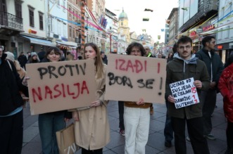 Rijeka: Skup podrške studentima u Srbiji
