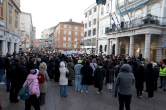 Rijeka: Skup podrške studentima u Srbiji