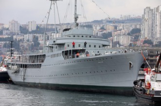 Rijeka: Brod Galeb dotegljen je u riječku luku