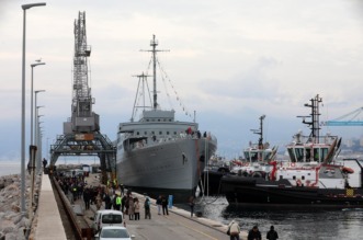 Rijeka: Brod Galeb dotegljen je u rije?ku luku