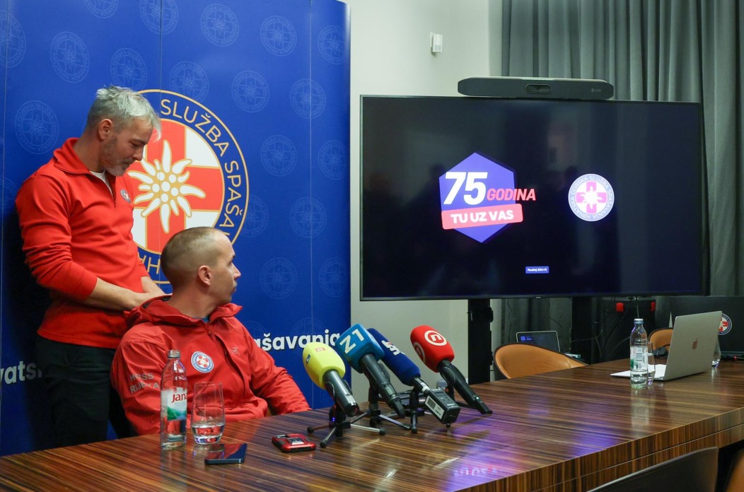 Zagreb: Konferencija za medije Hrvatske gorske službe spašavanja povodom obilježavanja 75 godina postojanja Zagreb: Konferencija za medije Hrvatske gorske službe spašavanja povodom obilježavanja 75 godina postojanja