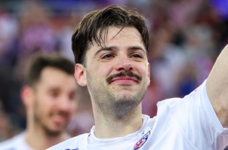 Zagreb: Slavlje rukometaša Hrvatske nakon pobjede nad Mađarskom i prolaska u polufinale Svjetskog prvenstva