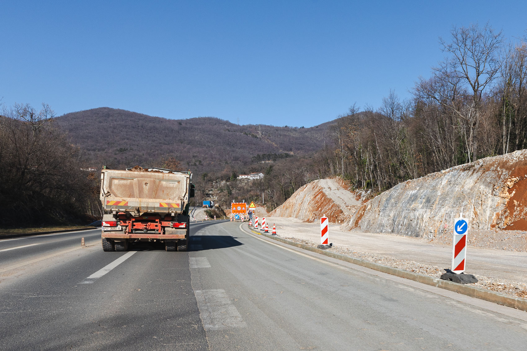 Radovi dionica Učka autoput cesta-5084