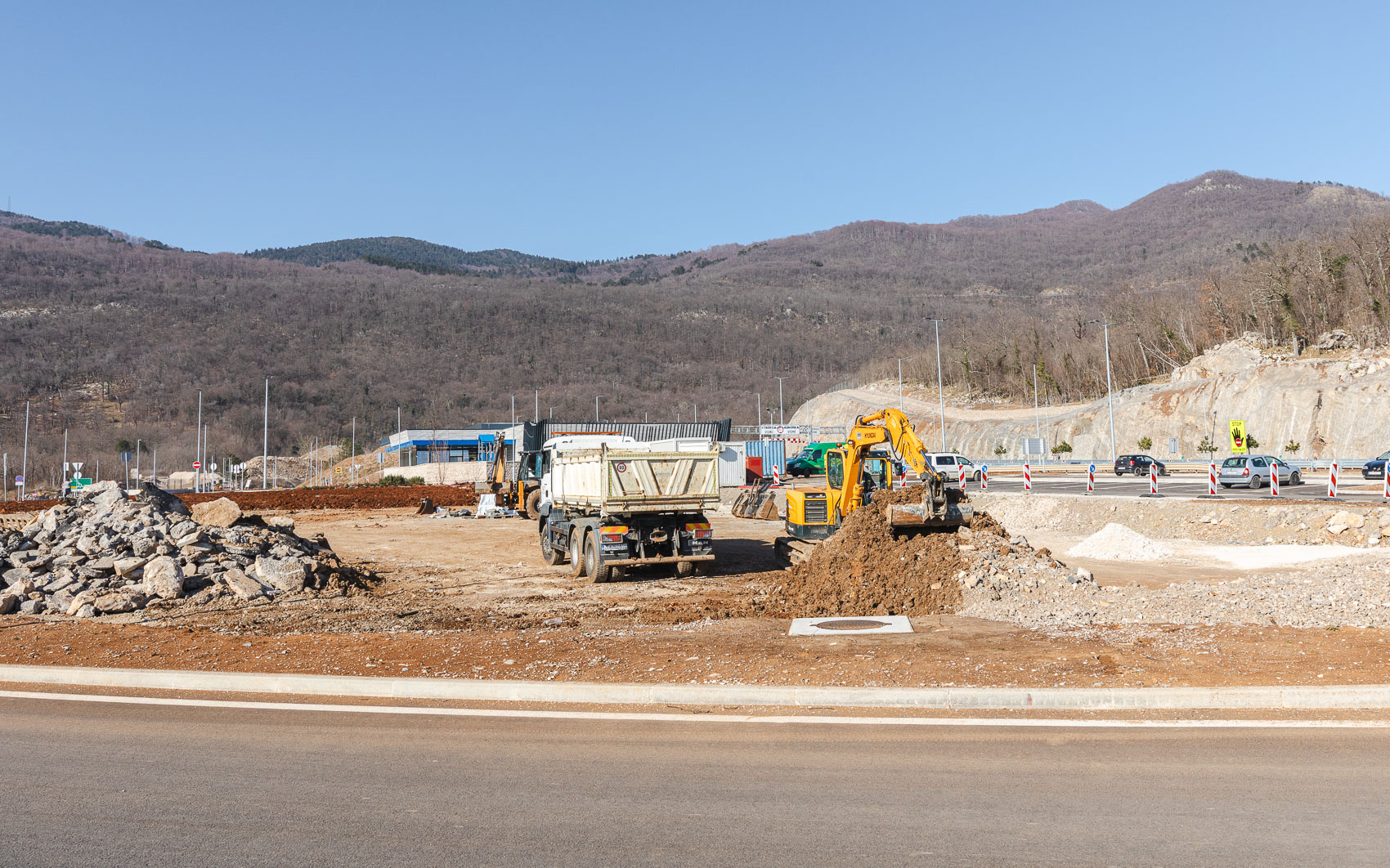 Radovi dionica Učka autoput cesta-5153