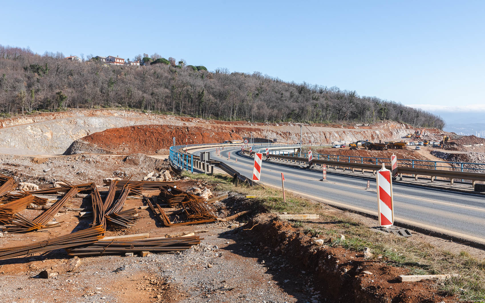 Radovi dionica Učka autoput cesta-5286