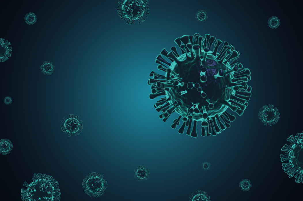 Covid-19, coronavirus, 3D virus render on background. Covid-19, coronavirus, 3D virus render on background.