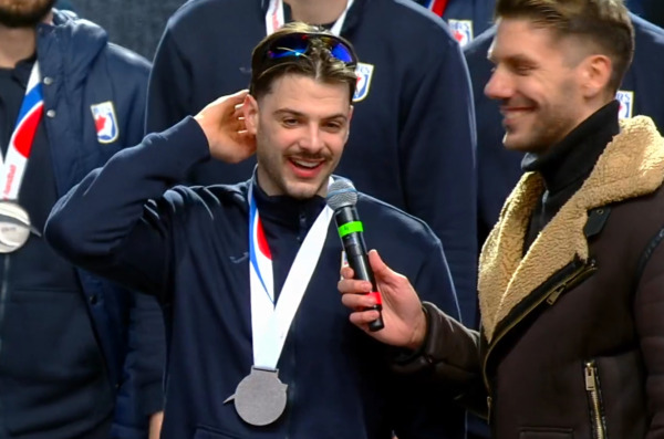 doček rukometaša filip glavaš brko rtl