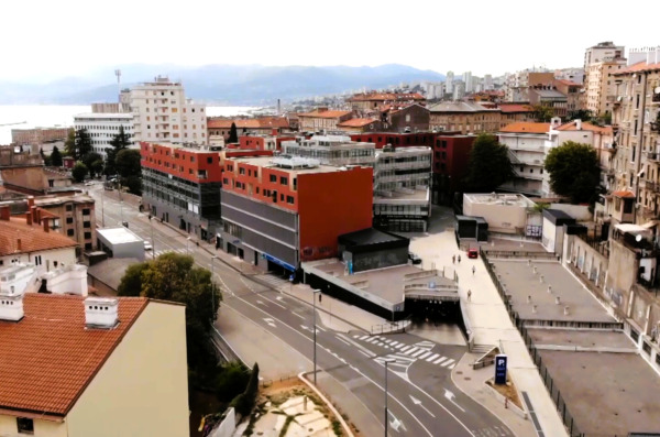 garaža zagrad dron panorama kanal ri