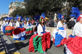Rijeka: Povorka makara na Rije?kom karnevalu