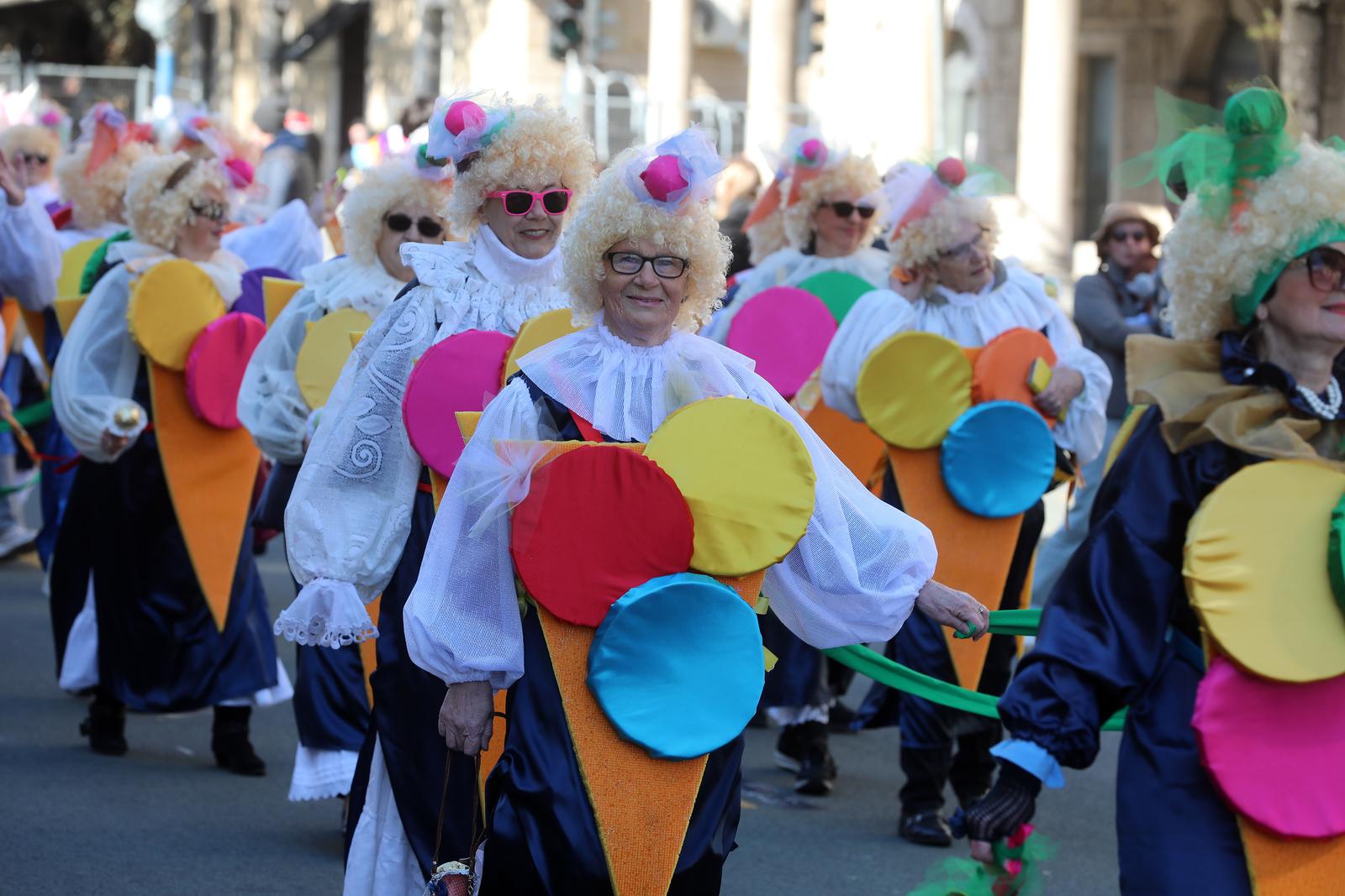 Rijeka: Povorka maškara na Riječkom karnevalu