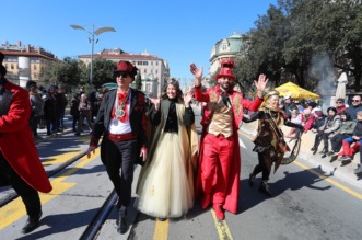 Rijeka: Povorka maškara na Riječkom karnevalu