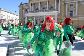 Rijeka: Povorka makara na Rije?kom karnevalu