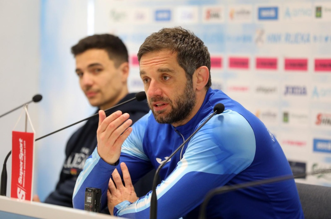 Rijeka: Radomir Đalović i Dejan Petrovič na konferenciji za medije Rijeka: Radomir Đalović i Dejan Petrovič na konferenciji za medije