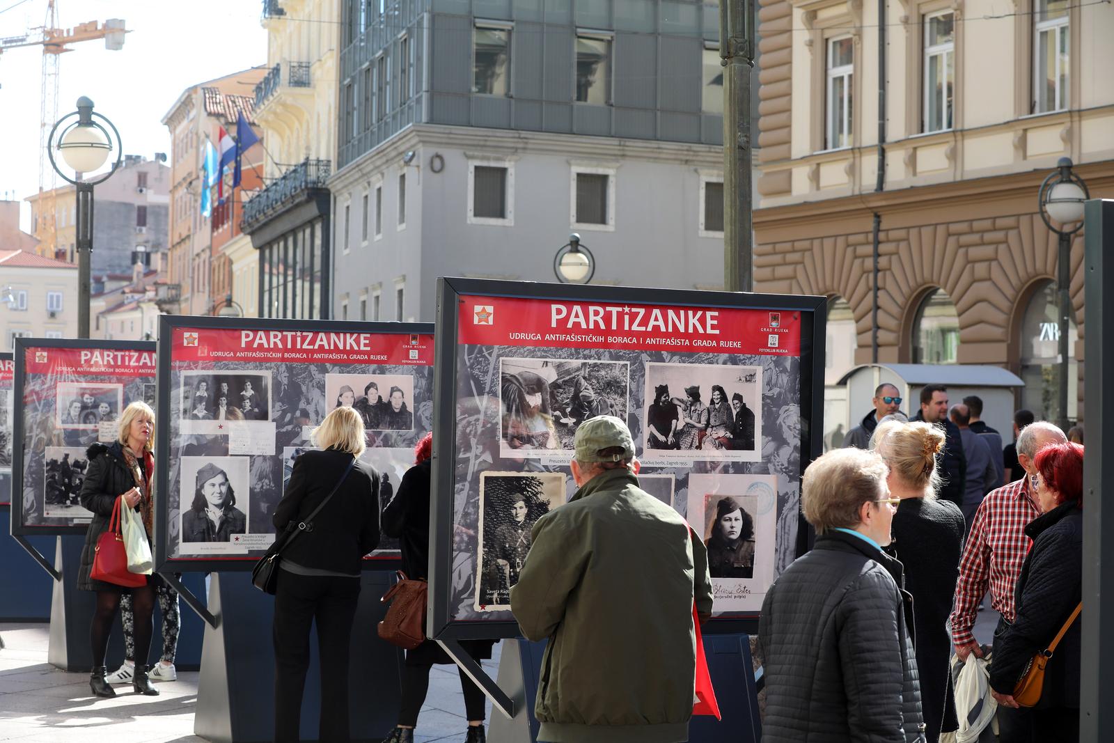 Rijeka: Izložba “Partizanke” povodom Dana žena