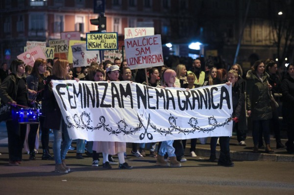 U Rijeci održan Noćni marž povodom Međunarodnog dana žena