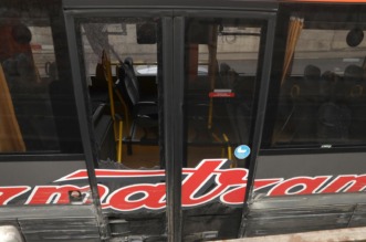 Autobus zaglavio u podvonjaku u Zagrebu Autobus zaglavio u podvonjaku u Zagrebu