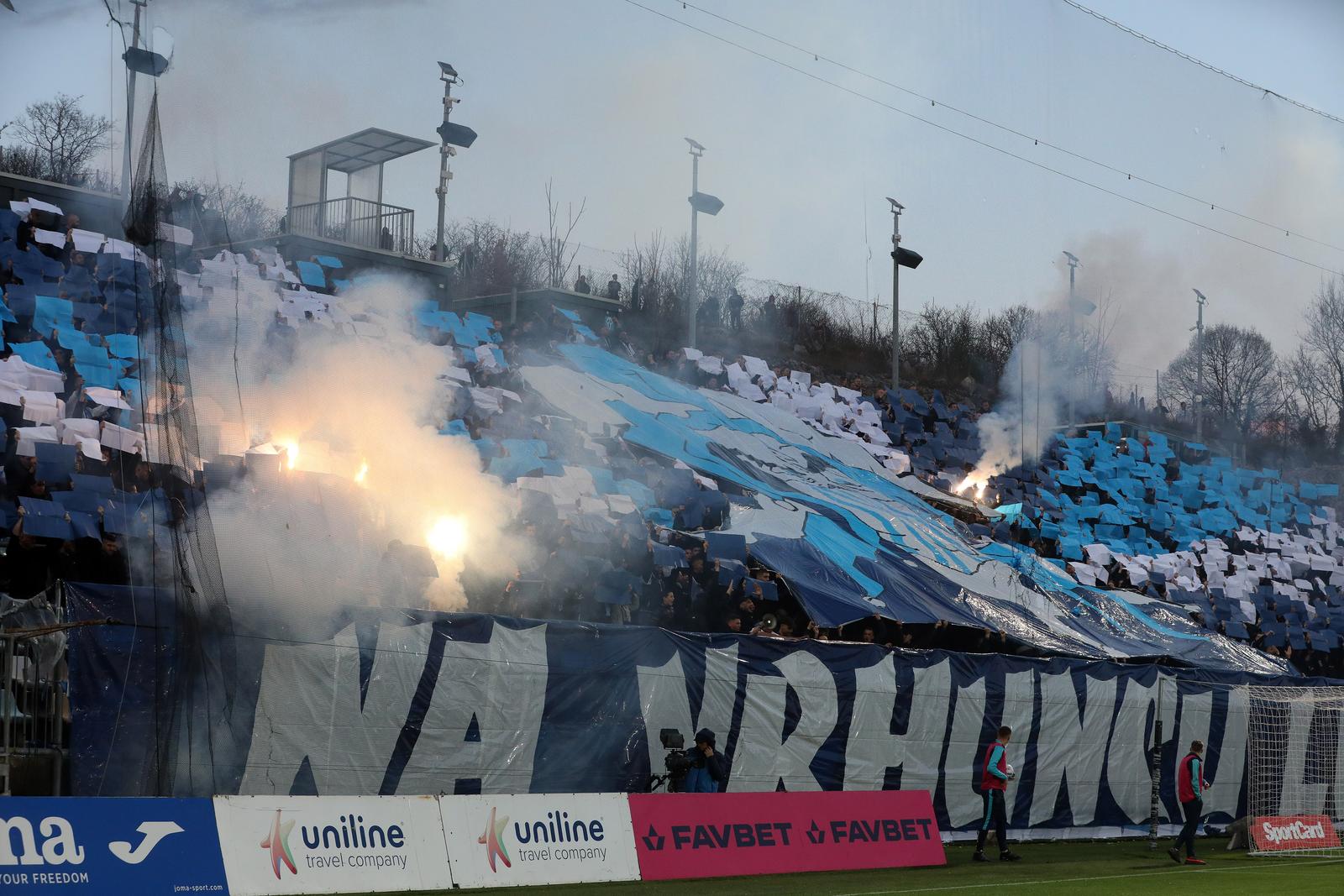 Rijeka: Utakmica  SuperSport HNL-a između Rijeke i Hajduka