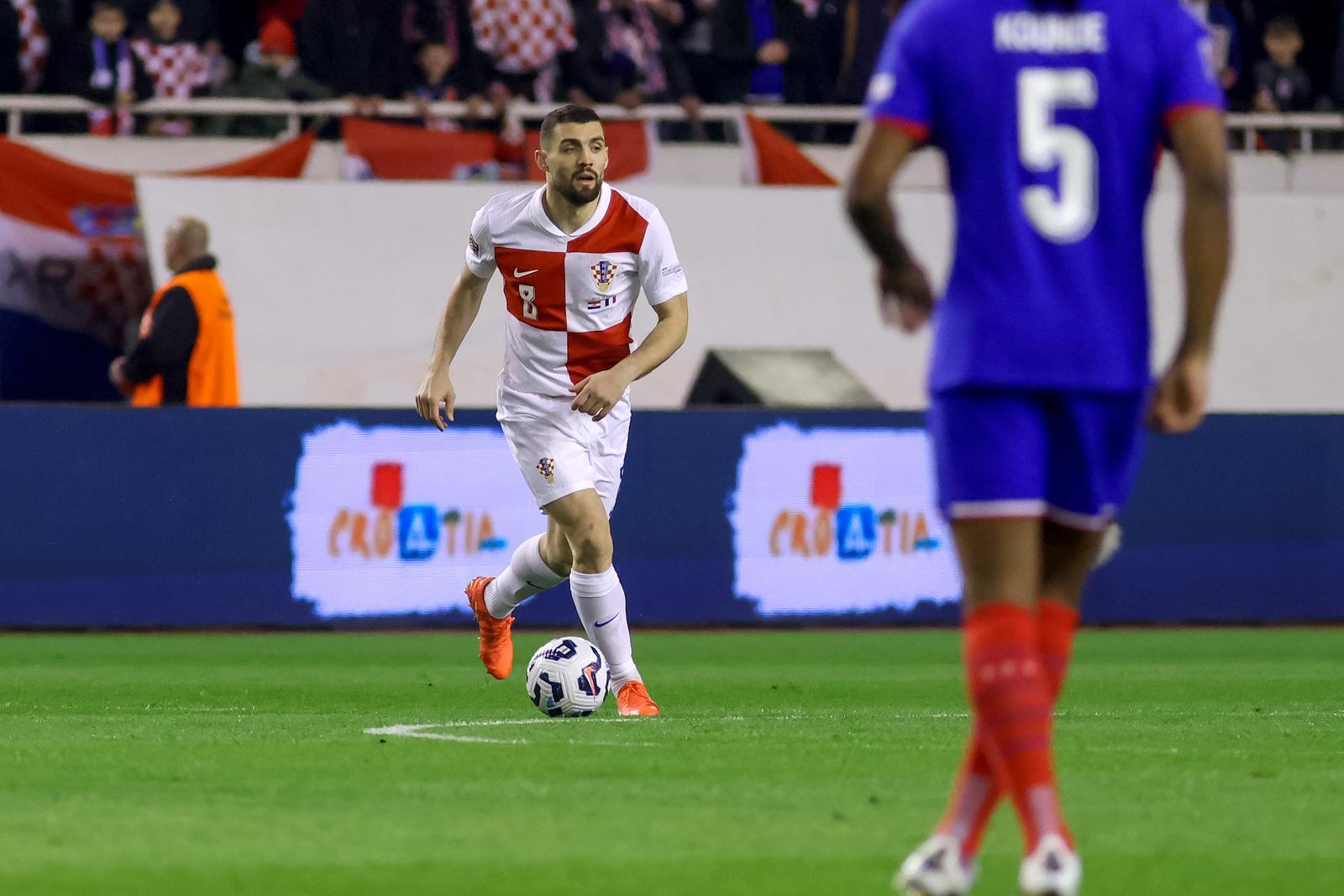 Prva utakmica četvrtfinala UEFA Lige nacija između Hrvatske i Francuske