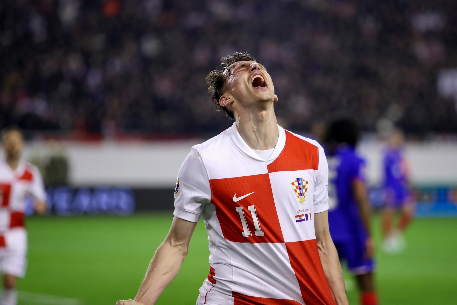 Prva utakmica četvrtfinala UEFA Lige nacija između Hrvatske i Francuske