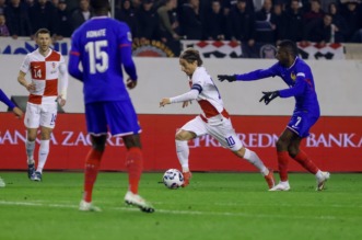 Prva utakmica četvrtfinala UEFA Lige nacija između Hrvatske i Francuske