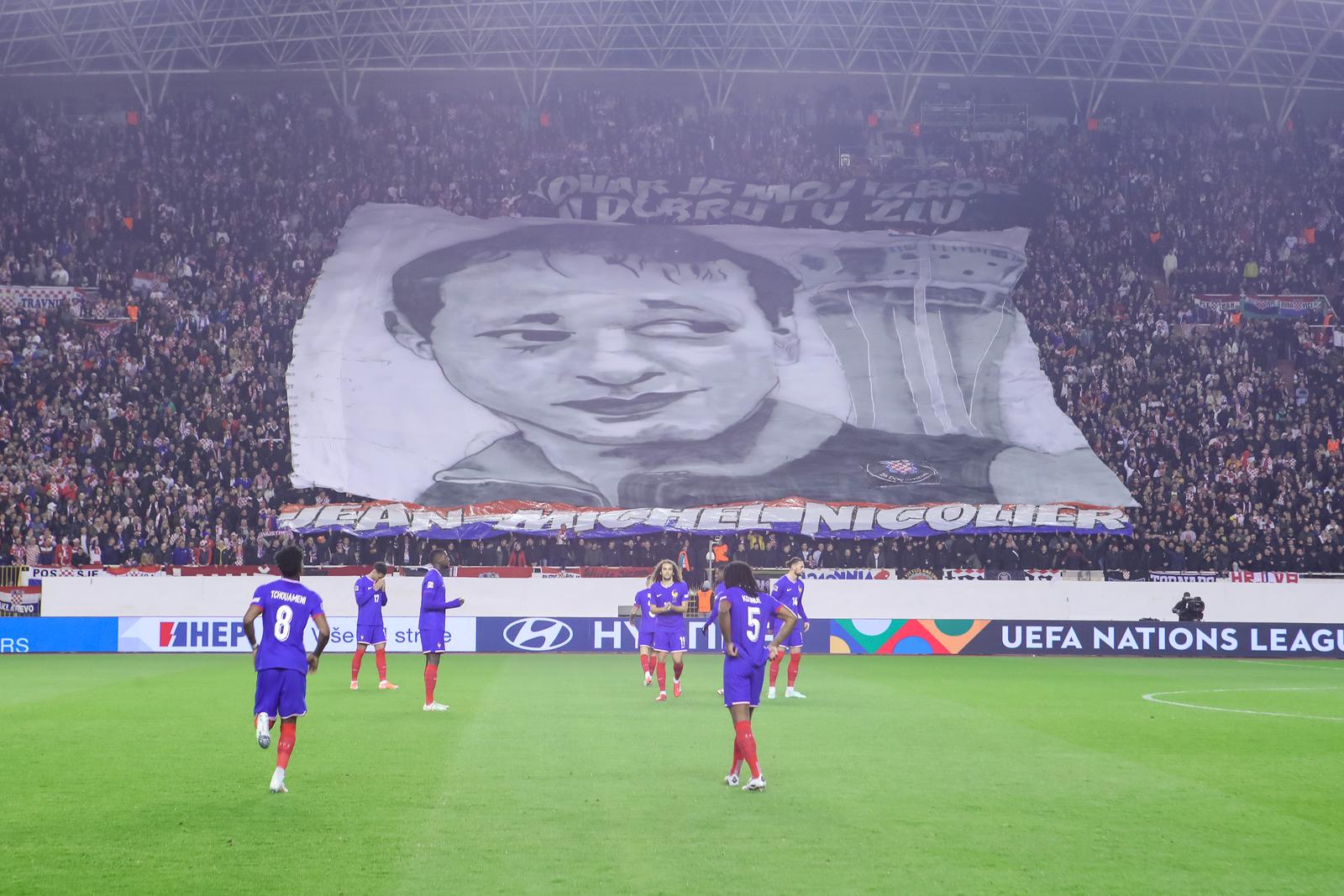 Prva utakmica četvrtfinala UEFA Lige nacija između Hrvatske i Francuske