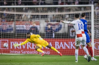 Prva utakmica četvrtfinala UEFA Lige nacija između Hrvatske i Francuske
