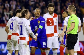 Prva utakmica četvrtfinala UEFA Lige nacija između Hrvatske i Francuske Prva utakmica četvrtfinala UEFA Lige nacija između Hrvatske i Francuske