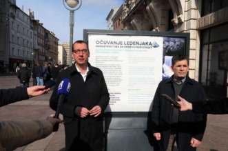Rijeka: Izložba “Očuvanje ledenjaka – prilagodba je ključna za budućnost” na Korzu