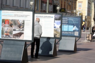 Rijeka: Izložba “Očuvanje ledenjaka – prilagodba je ključna za budućnost” na Korzu