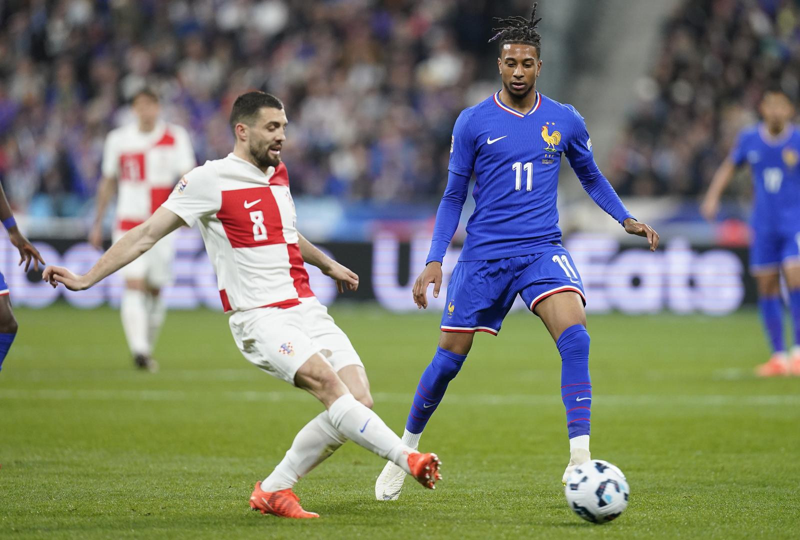Pariz: Druga utakmica četvrtfinala UEFA Lige nacija između Francuske i Hrvatske