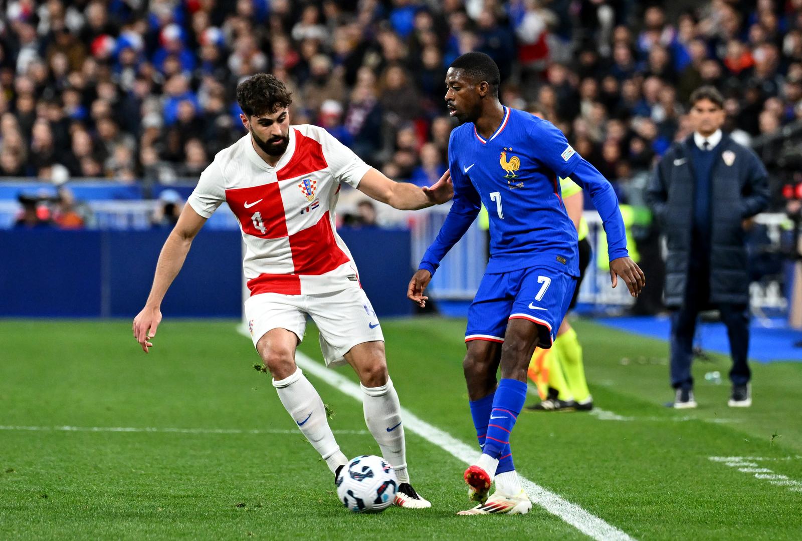 Pariz: Druga utakmica četvrtfinala UEFA Lige nacija između Francuske i Hrvatske
