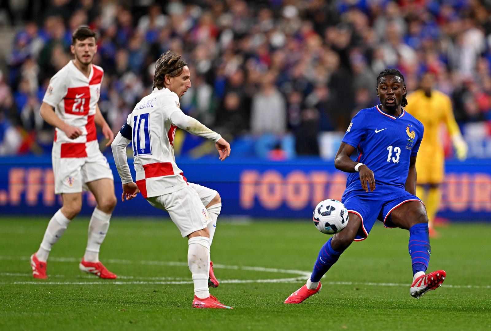 Pariz: Druga utakmica četvrtfinala UEFA Lige nacija između Francuske i Hrvatske