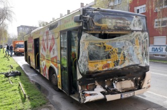 Sudarila se dva autobusa u Osijeku, ozlijeđeno najmanje 15 ljudi