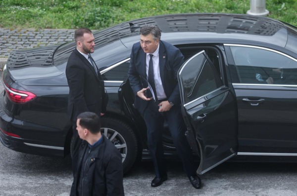 Zagreb: Dolazak članova Vlade na sjednicu Vlade