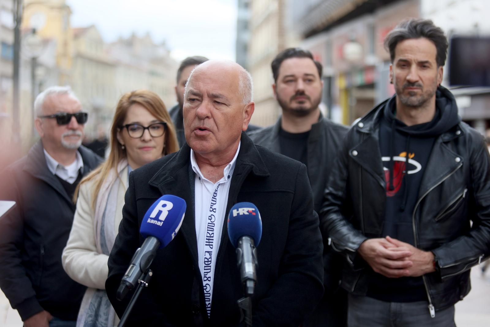 Rijeka: Predstavljena koalicija Domina, Mosta, Hrvatskih suverenista, BUZ-a i HSP-a za lokalne izbore