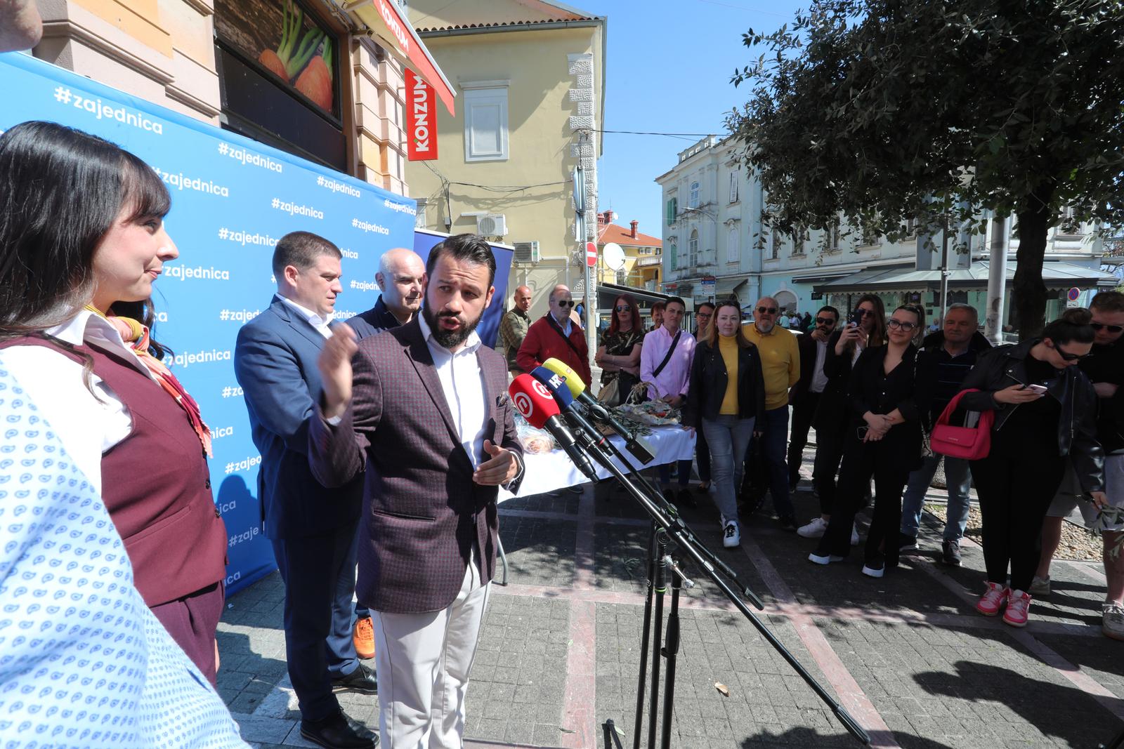 Opatija: HDZ predstavio Domagoja Tramontanu, kandidata za gradonačelnika