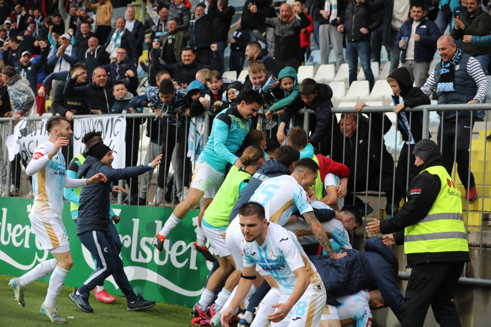 Rijeka: HNK Rijeka i NK Varaždin u utakmici 29. kola Prve HNL