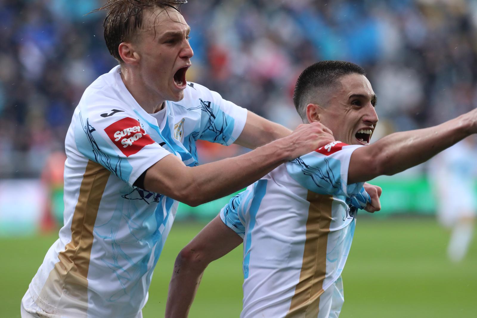 Rijeka: HNK Rijeka i NK Varaždin u utakmici 29. kola Prve HNL