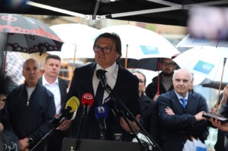 Rijeka: Denis Vukorepa, Oleg Butković i Josip Ostrogović održali konferenciju za medije Rijeka: Denis Vukorepa, Oleg Butković i Josip Ostrogović održali konferenciju za medije