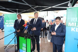Rijeka: Denis Vukorepa, Oleg Butković i Josip Ostrogović održali konferenciju za medije Rijeka: Denis Vukorepa, Oleg Butković i Josip Ostrogović održali konferenciju za medije