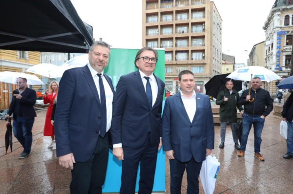 Rijeka: Denis Vukorepa, Oleg Butković i Josip Ostrogović održali konferenciju za medije