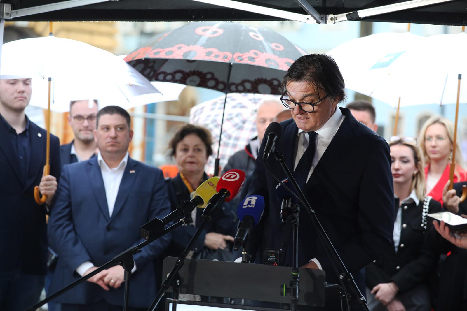 Rijeka: Denis Vukorepa, Oleg Butković i Josip Ostrogović održali konferenciju za medije Rijeka: Denis Vukorepa, Oleg Butković i Josip Ostrogović održali konferenciju za medije