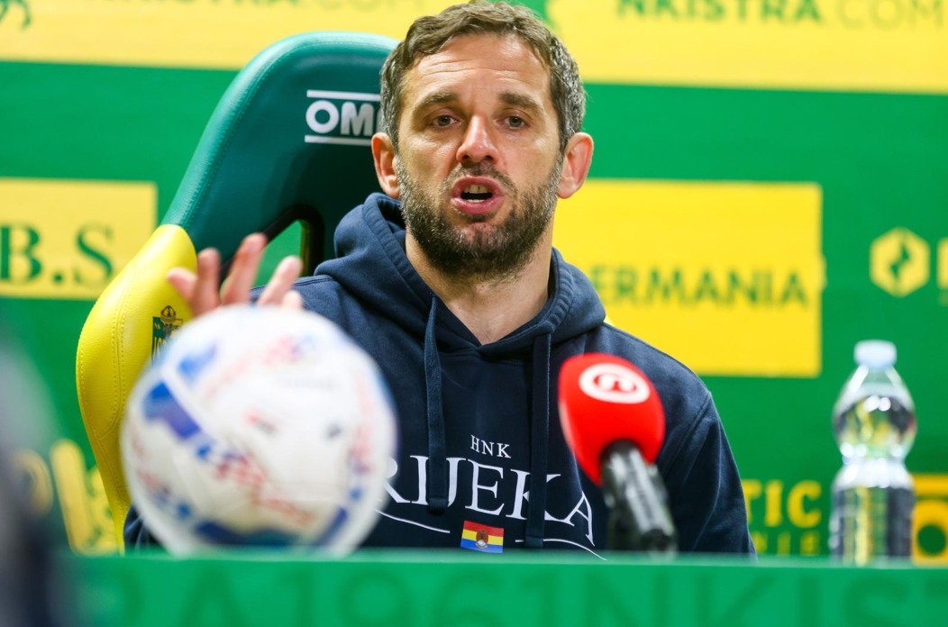 Konferencija za medije nakon utakmice 30. kola SuperSport HNL-a između Istre i Rijeke Konferencija za medije nakon utakmice 30. kola SuperSport HNL-a između Istre i Rijeke