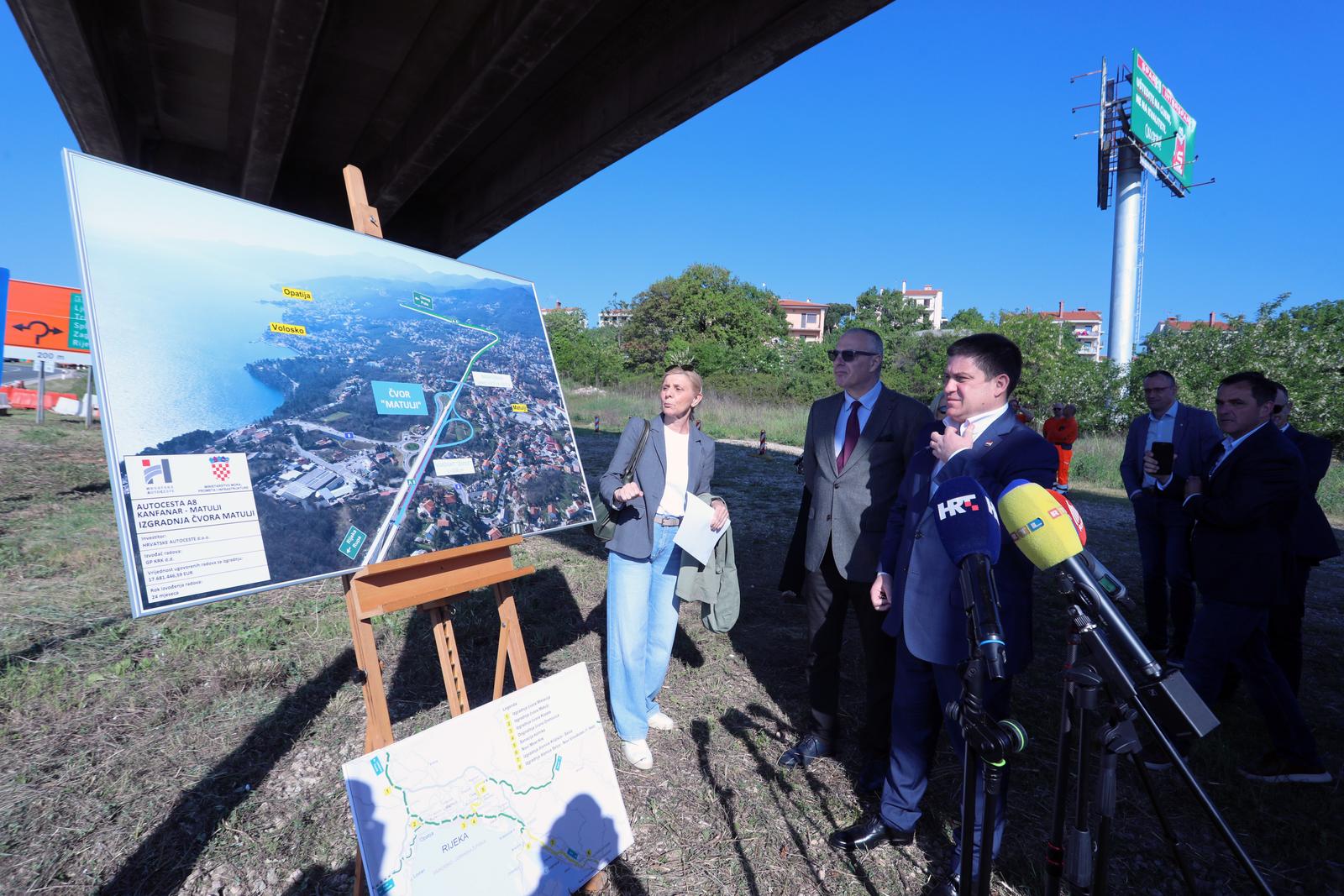 Matulji: Ministar Oleg Butković na uvođenju izvođača u posao dogradnje čvora Matulji Matulji: Ministar Oleg Butković na uvođenju izvođača u posao dogradnje čvora Matulji