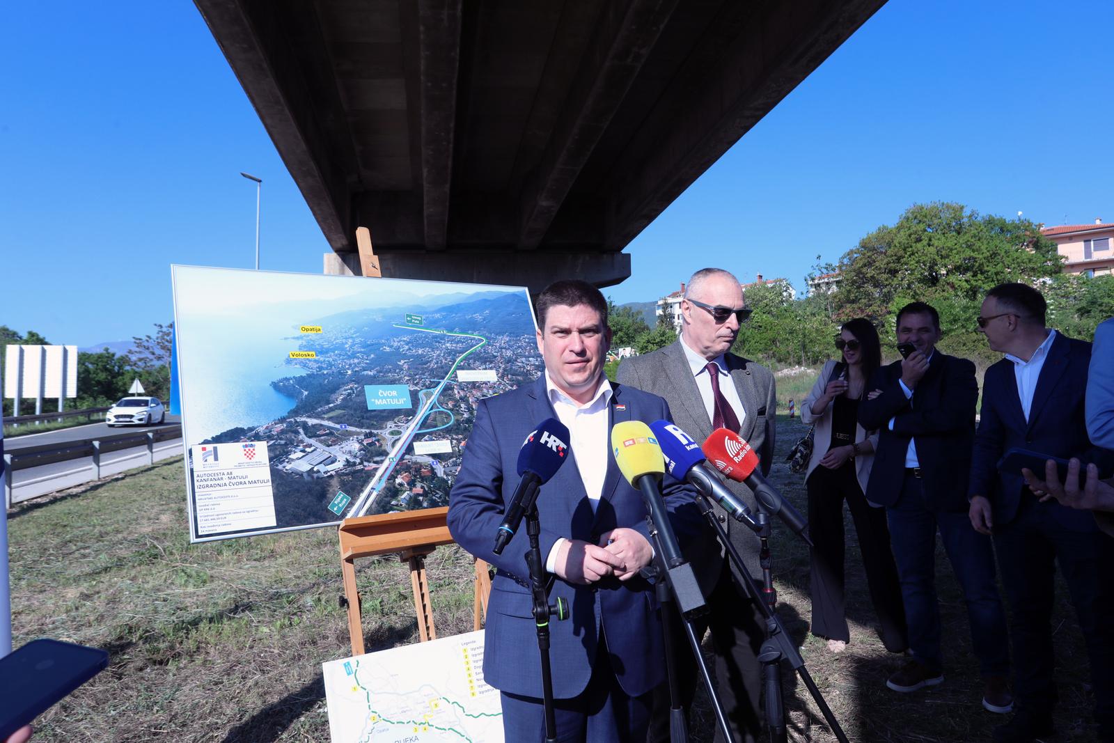 Matulji: Ministar Oleg Butković na uvođenju izvođača u posao dogradnje čvora Matulji Matulji: Ministar Oleg Butković na uvođenju izvođača u posao dogradnje čvora Matulji